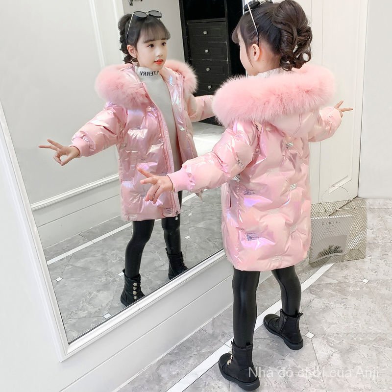 Girls Cotton Coat Thicken Kids Clothes Winter Coat Children Winter Suits