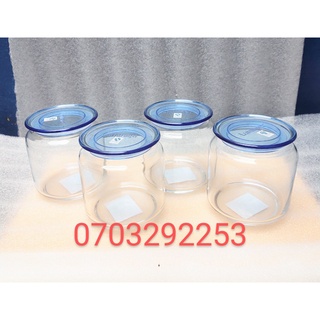 Combo 4 hũ thủy tinh luminarc 500ml - 10cm x 9cm