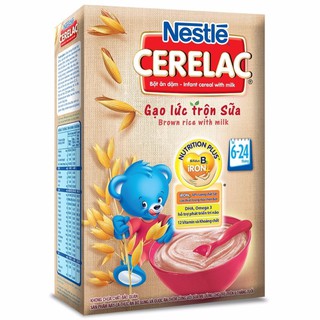 Bột ăn dặm Nestlé Cerelac vị gạo lức 200g