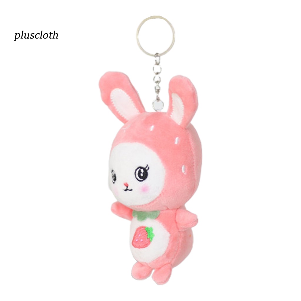 Móc Khóa Hình Thỏ Nhồi Bông Dễ Thương Cho Bé