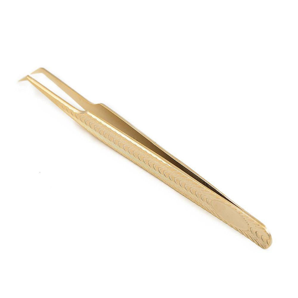 USNOW Nhíp Gắp Lông Mi / Lông Mày Thẳng Bằng Thép Không Gỉ Bền Bỉ Chất Lượng Cao