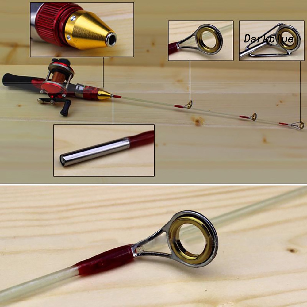 Cần Câu Cá Tôm Mùa Đông Bằng Kim Loại 2 Phần 50cm FHG