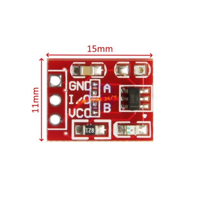 Module Công tắc Cảm ứng 1 chạm TTP223