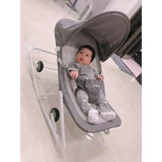 Xe nằm chơi bập bênh 2 in 1 Seebaby R1