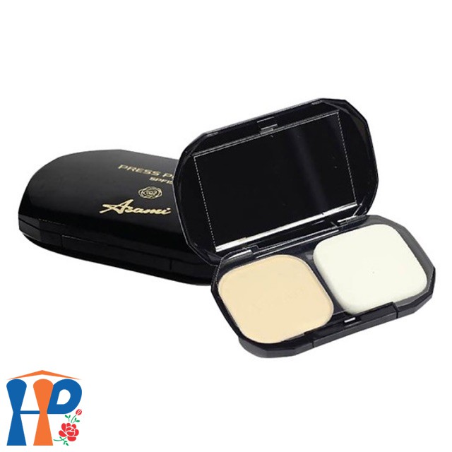 Phấn phủ nén Asami BO20 (tông da trắng sáng) - Press Powder SPF15 - chống nắng, kiềm dầu, nâng tông da | BigBuy360 - bigbuy360.vn