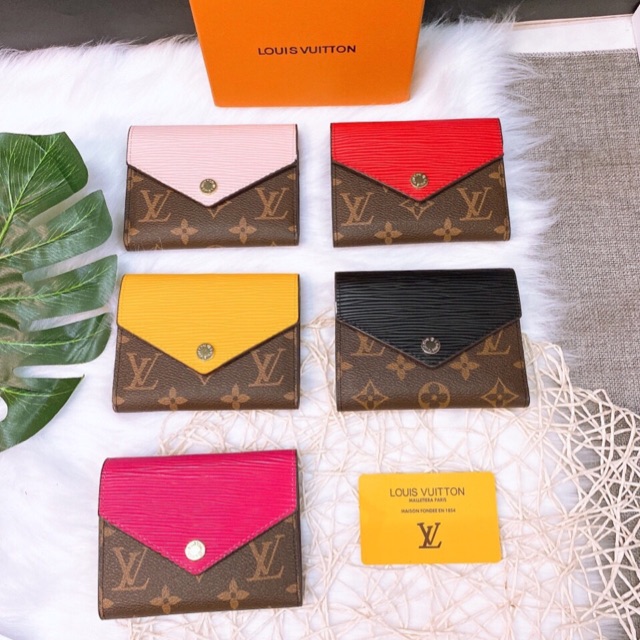 VÍ CẦM TAY MINI NẮP MÀU