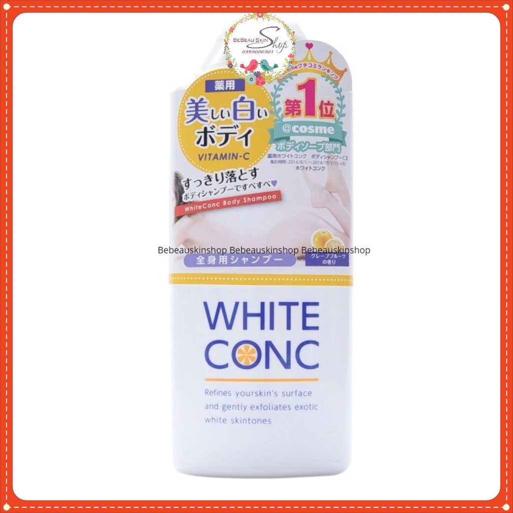 Sữa tắm trắng da toàn thân White Conc Body - Bebeauskinshop