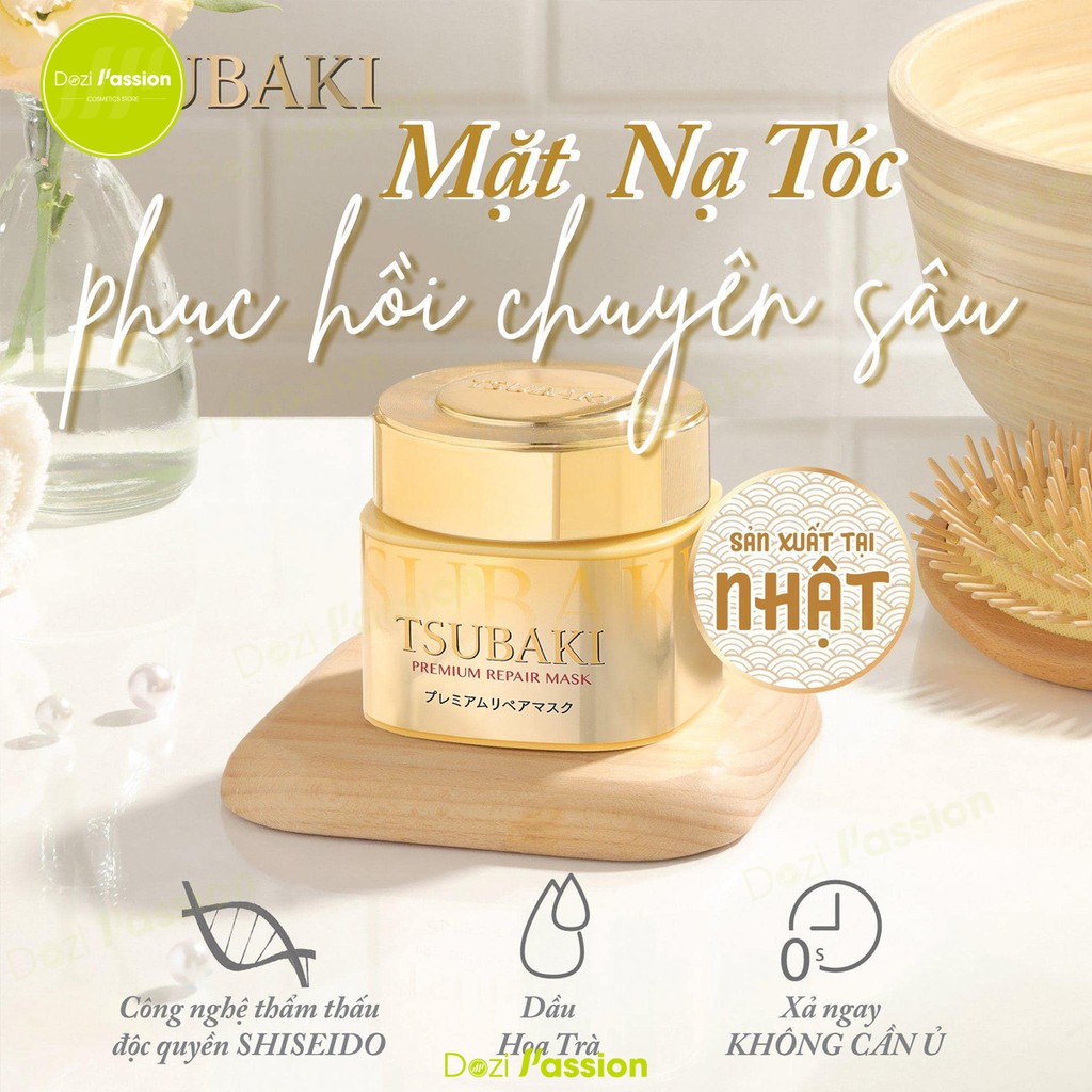 Mặt Nạ Tóc Tsubaki Cao Cấp Phục Hồi Hư Tổn - Tsubaki Premium Repair Mask 180g