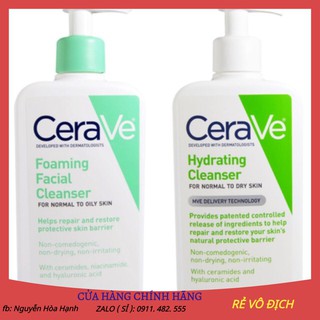 Sữa rửa mặt Cerave 236ml [ Bản Pháp ]