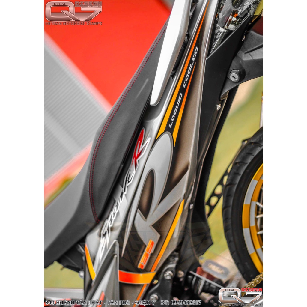 TEM RỜI EXCITER 2010 R BẠC