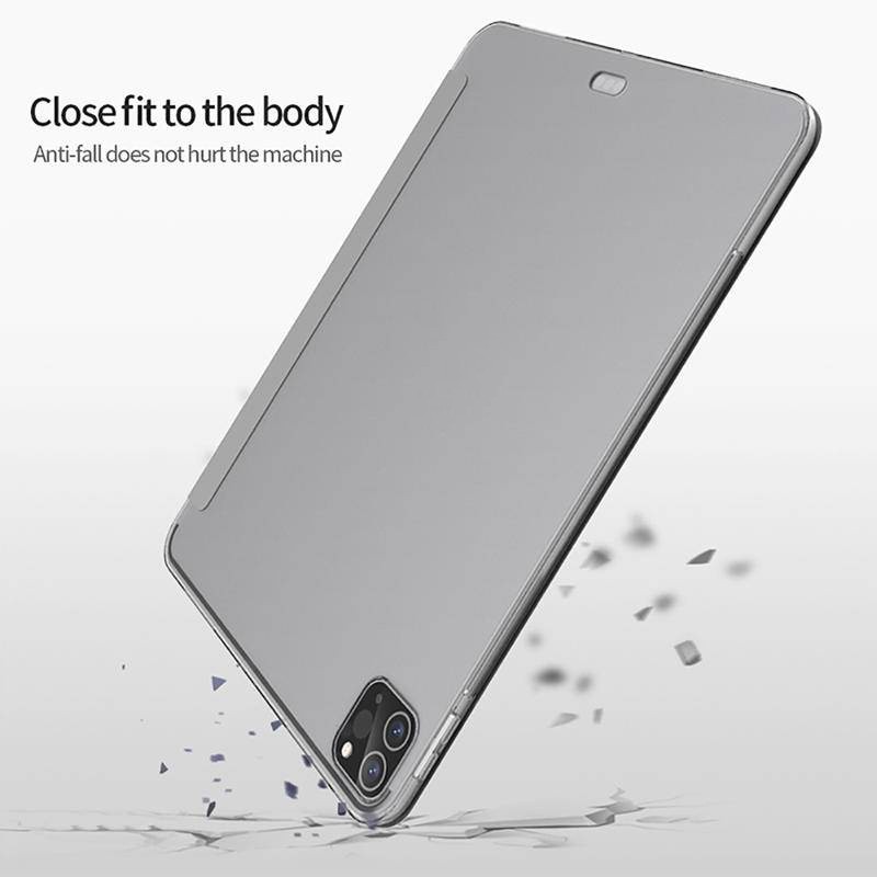 Ốp máy tính bảng DLLENCASE A061 bằng silicon mềm bảo vệ mọi góc thích hợp cho iPad Pro 2020 12.9 2018 11 2nd Gen