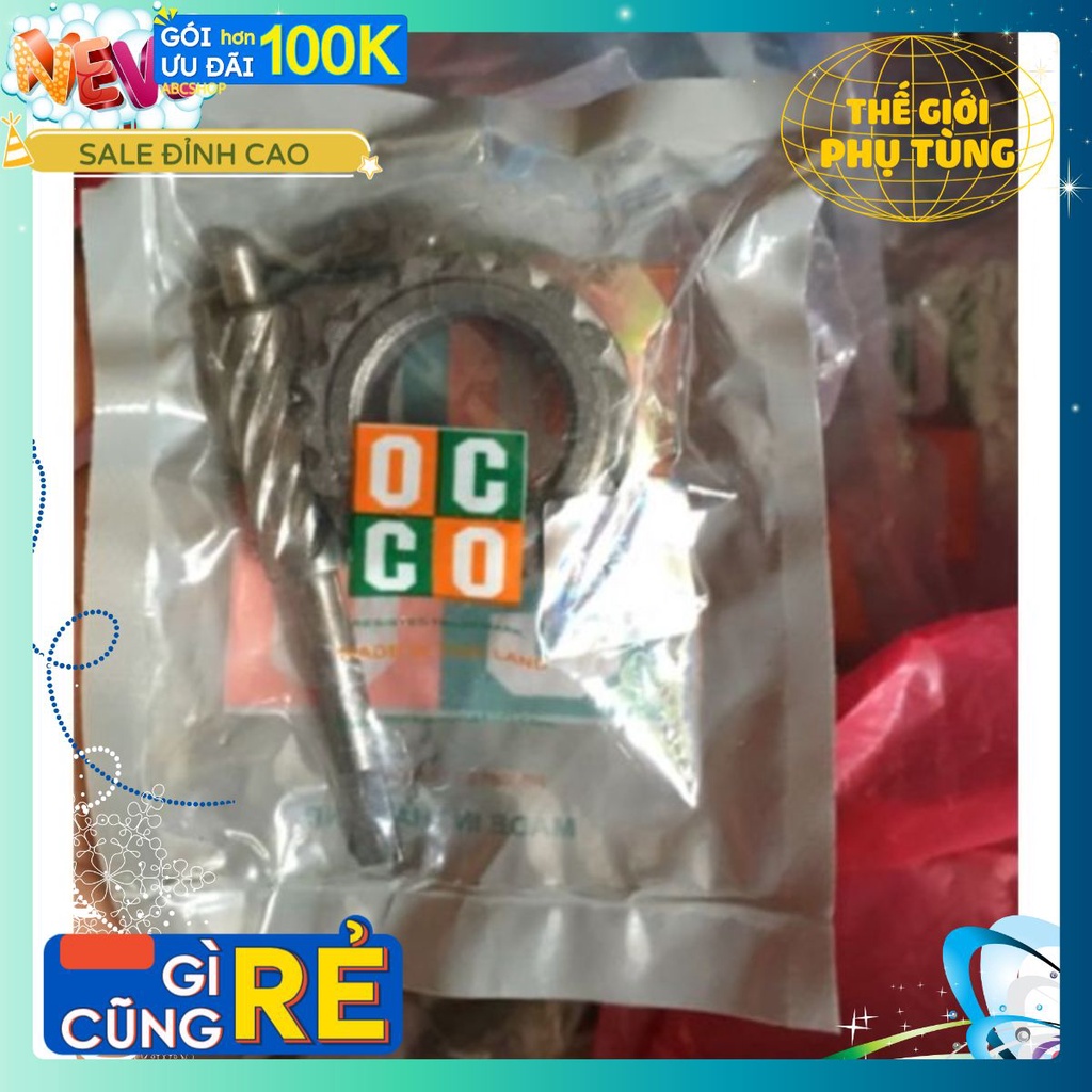 Sâu công tơ mét Cub 79 81 82 84 86 DD DH cánh én, hãng Mitkam Makon Thái lan ( Occo cho xe máy Honda)