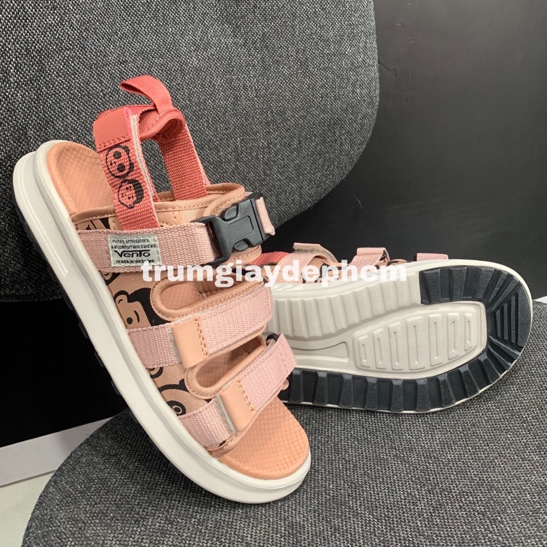 Giày Sandal Vento NB80 Màu Đen Đế IP - Quai sau có thể tháo rời