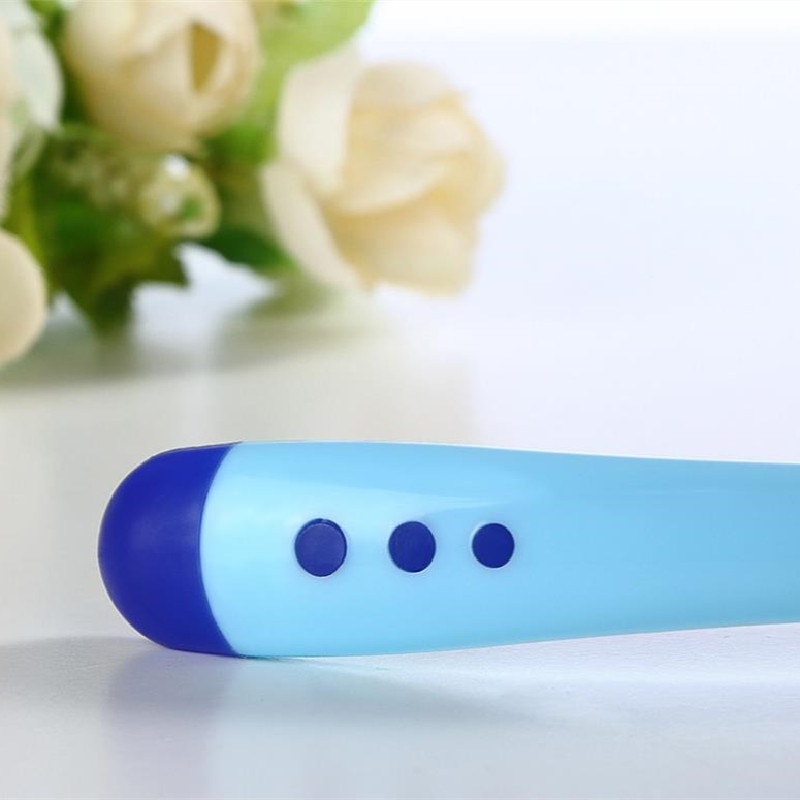 3 màu sắc dễ thương Nhiệt kế cho bé Muỗng nhựa