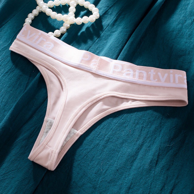 Quần Lót Nữ Lọt Khe - Quần lọt khe Nữ thiết kế viền chữ các tính mã 5043