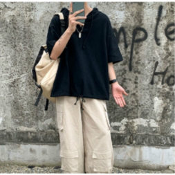 Áo Hoodie Ngắn Tay Màu Trơn Thời Trang Cho Cặp Đôi Chất Lượng Cao | BigBuy360 - bigbuy360.vn