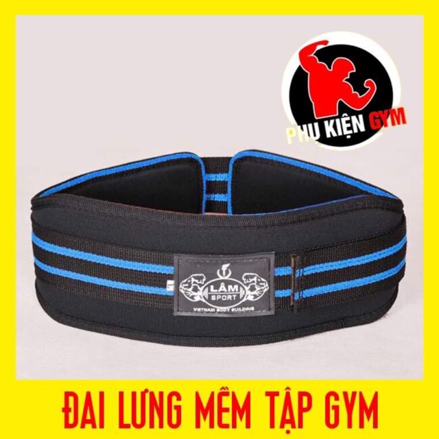 ĐAI LƯNG MỀM TẬP THỂ HÌNH, GYM