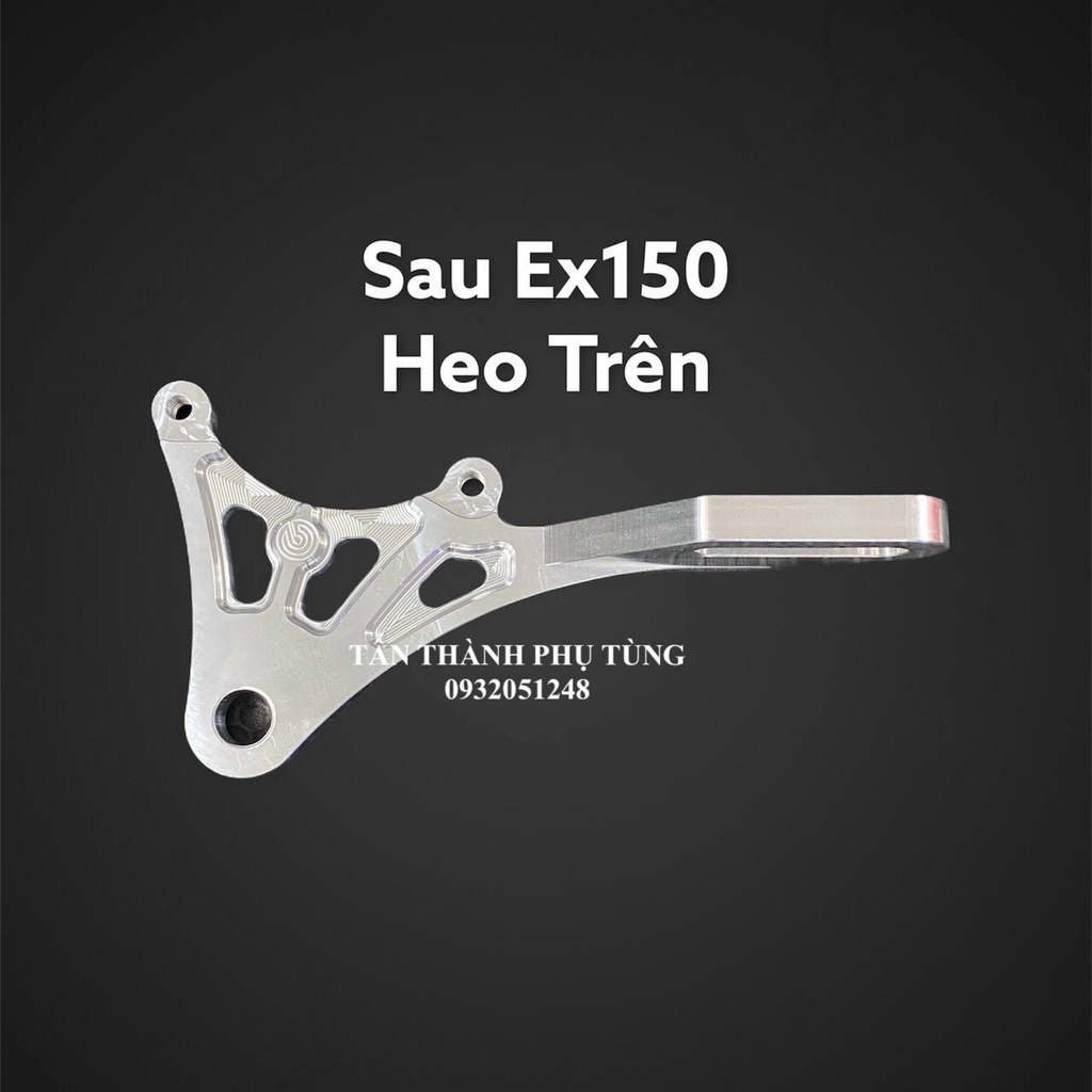 [Mã LIFEAUMAY giảm 10% tối đa 30k đơn 150k] Pat heo dầu sau CNC Exciter 150 Heo Brembo đĩa Zin kiểu nằm trên, dưới