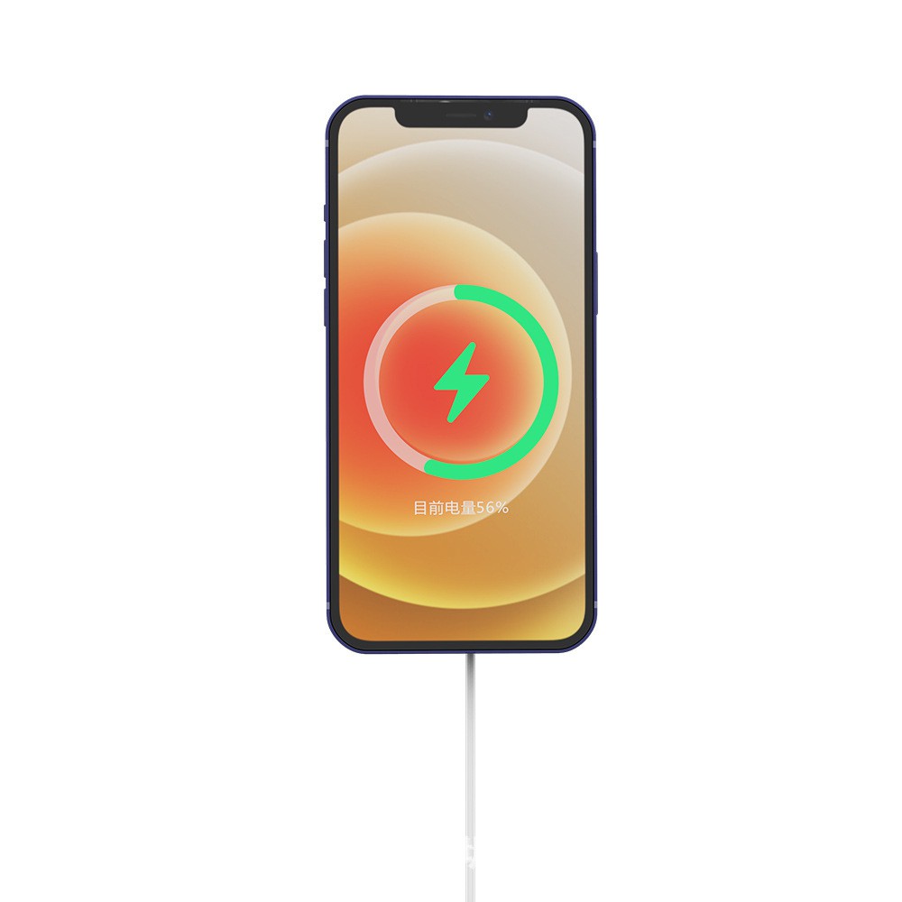 Bộ sạc không dây 15W có nam châm hút gắn trên xe hơi thích hợp cho iPhone 12 12 Pro Max 12 Mini
