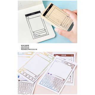 Con dấu khung Instagram, weibo, tin nhắn, wechat