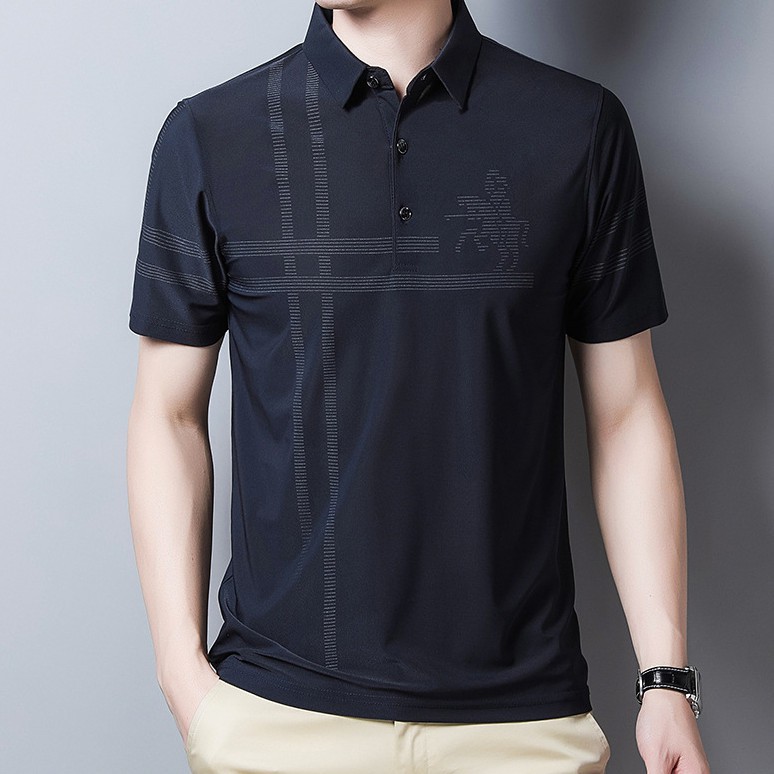 [HOT TREN 2021] Áo Polo Nam Họa Tiết Ngựa Đấu - Không Nhăn - Tím | BigBuy360 - bigbuy360.vn