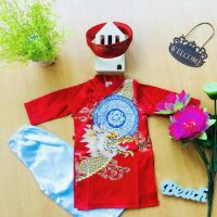 Set Áo dai rồng 2 đầu bé trai