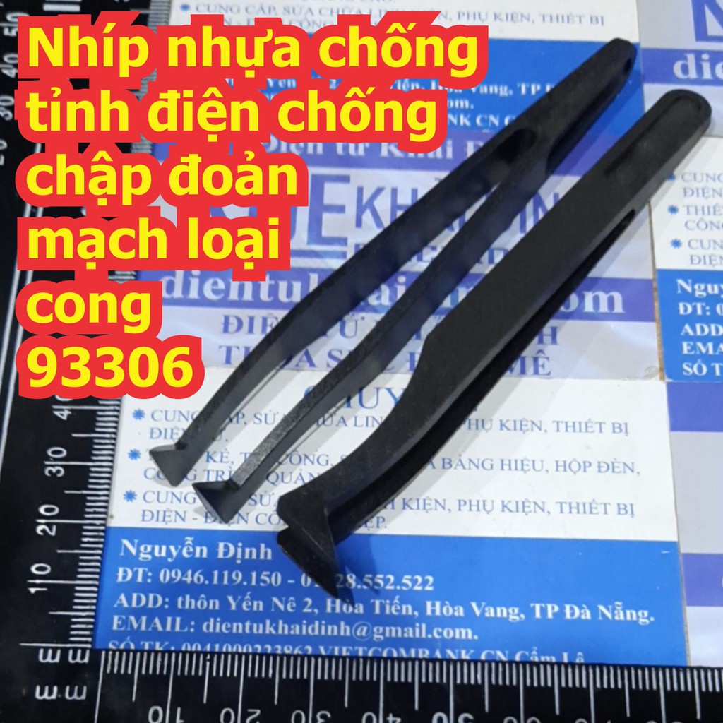 3 cái Nhíp nhựa, Kẹp nhựa chống tỉnh điện chống chập đoản mạch kde6843