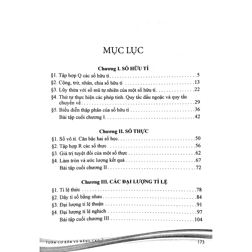 Sách Toán Cơ Bản Và Nâng Cao 7 - Tập 1 (Theo Chương Trình GDPT Mới - Dùng Chung Cho 3 Bộ Sách)