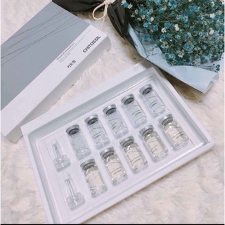 Chitossil- Cấy Chỉ Tơ Tằm - [ 1 Hộp 5 Cặp ]