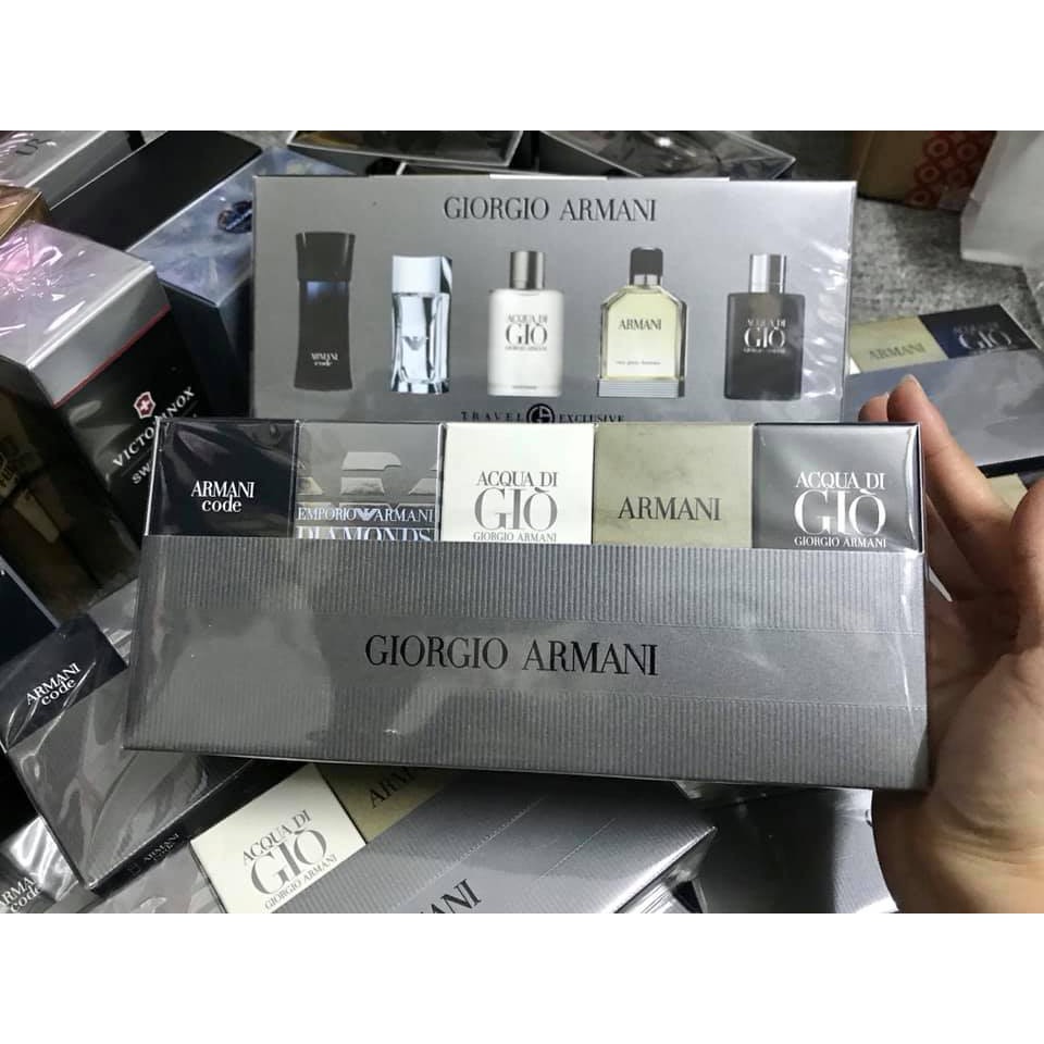 💥 Gift set nước hoa nam Giorgio Armani - Bill US | Thế Giới Skin Care