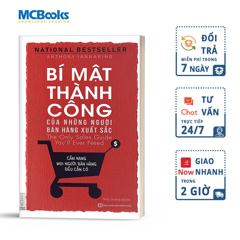 Sách - Bí Mật Thành Công Của Những Người Bán Hàng Xuất Sắc - Bizbooks