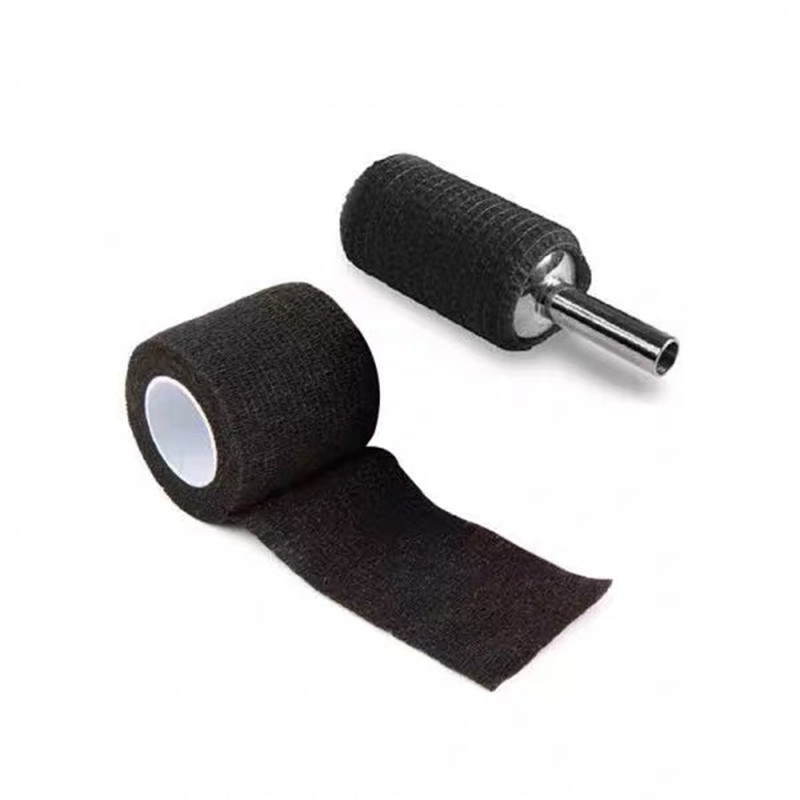 Set 3/6 Cuộn Băng Quấn Bảo Vệ Ngón Tay Khi Xăm Hình Chất Liệu Vải Không Dệt Co Giãn