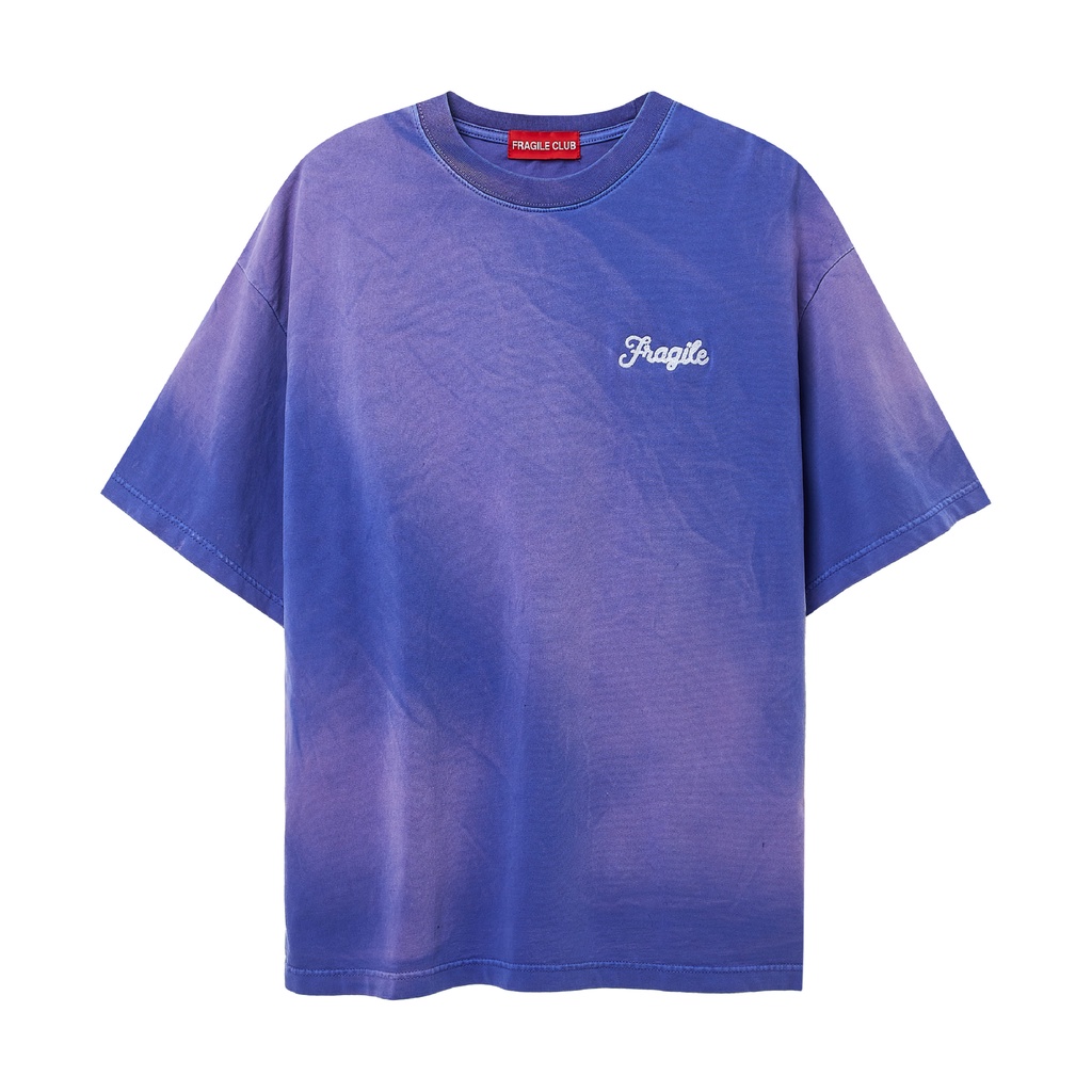 Áo Thun 'Fragile' Aged Blue T-Shirt