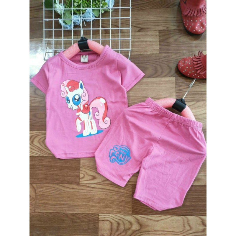 Bộ Bé Gái Siêu Xinh Cotton 4 Chiều 10-24kg