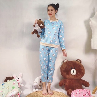 Bộ nỉ bông hàng loại 1