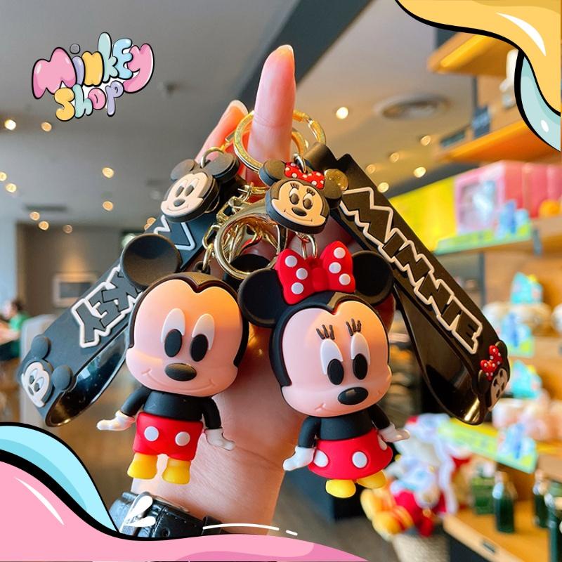 Móc Khóa Hoạt Hình DISNEY Nhiều Nhân Vật Dễ Thương, Phụ Kiện Túi Xách Balo Dễ Thương Độc Đáo 02MKHH - Minkey