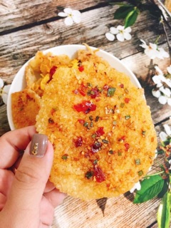 Cơm cháy mắm hành