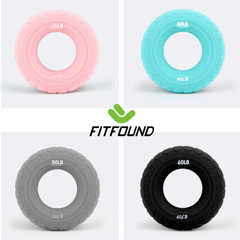 Hand grip- Vòng Tròn Silicone Bóp Tập Cơ Tay Cầm Nắm Luyện Tập Sức Mạnh Ngón Tay Phục Hồi Chức Năng  Kìm Bóp Ta