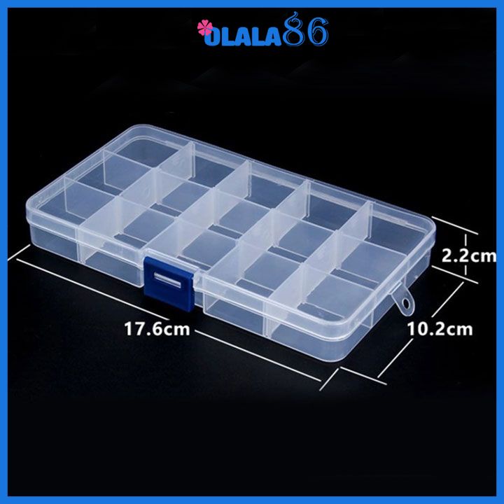 HỘP ĐỰNG TRANG SỨC 15 NGĂN ĐA DỤNG OLALA 86