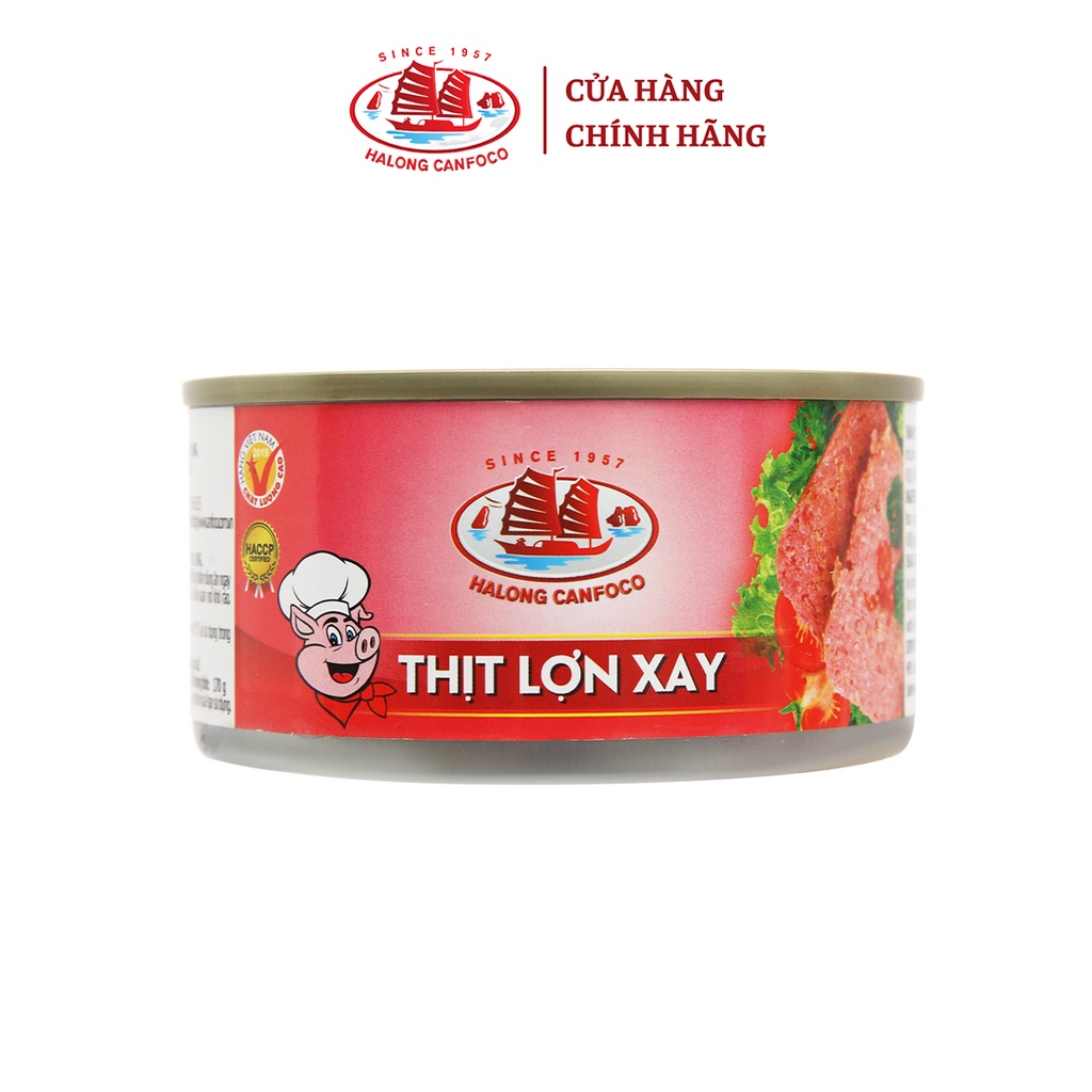 [Mã BMBAU50 giảm 7% đơn 99K] Thịt Lợn Xay - 170G - Đồ Hộp Hạ Long