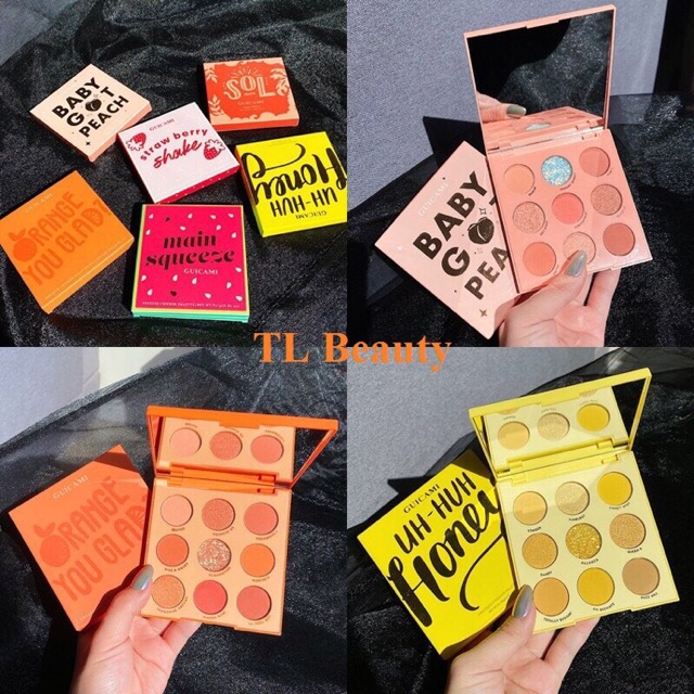 Bảng Phấn Mắt Guicami 9 Ô Baby Got Peach Bảng Dupe Hoàn Hảo Của Colourpop VO2 | BigBuy360 - bigbuy360.vn
