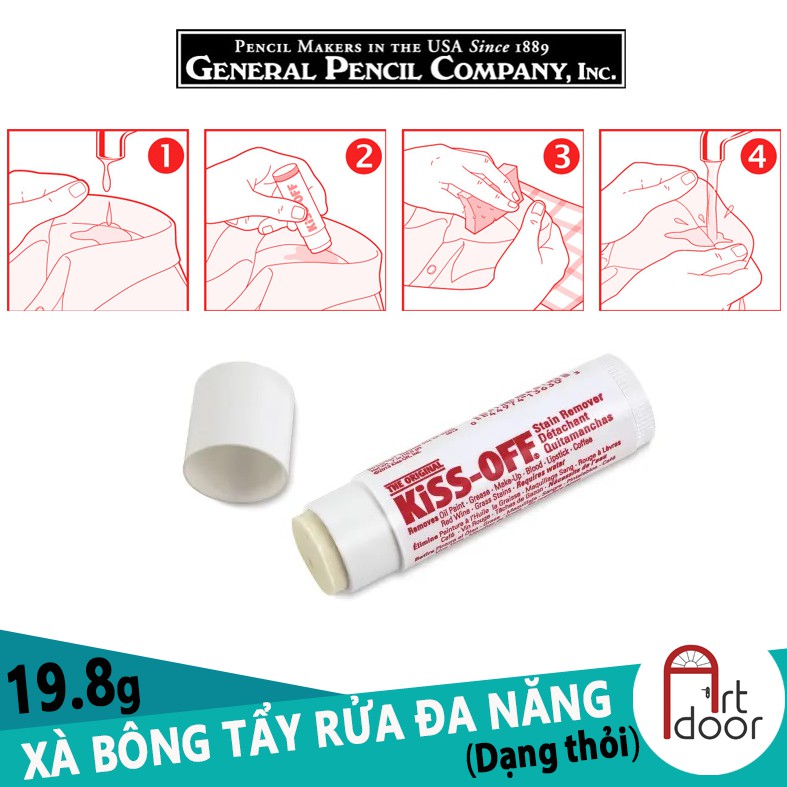 [ARTDOOR] [TẾT SALE 20%] Xà bông tẩy rửa đa năng vẽ tranh KISS - OFF