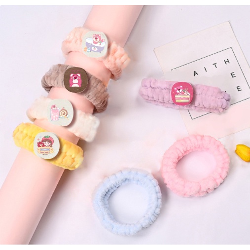 băng đô gấu dâu tây lotso thỏ stella cáo lina BĐI6 hoa cúc cute dễ thương hoạt hình thần tượng idol DF friends