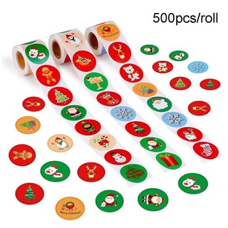 Sticker cuộn Noel - 500 hình/cuộn