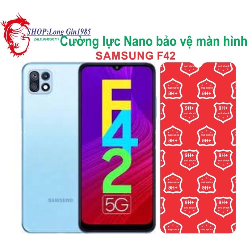 Samsung F42 Cường lực Nano chống va đập chống trầy xước