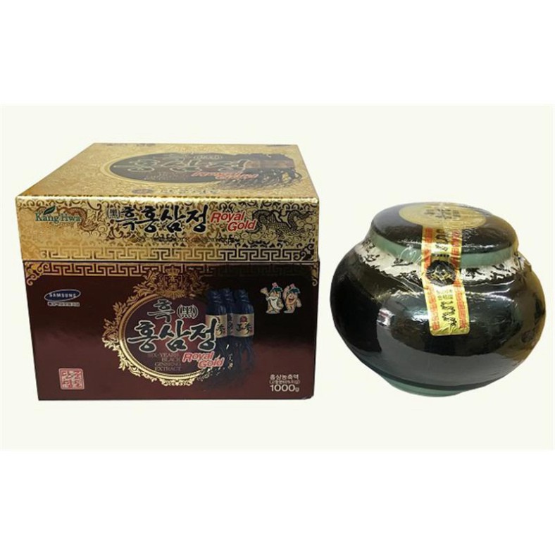 Cao Hắc Sâm 6 Năm Tuổi KANGHWA Hàn Quốc 1000g