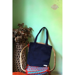TOTE BAG - TÚI VẢI ĐEN TRƠN BASSIC HANDMADE kèm ảnh thật