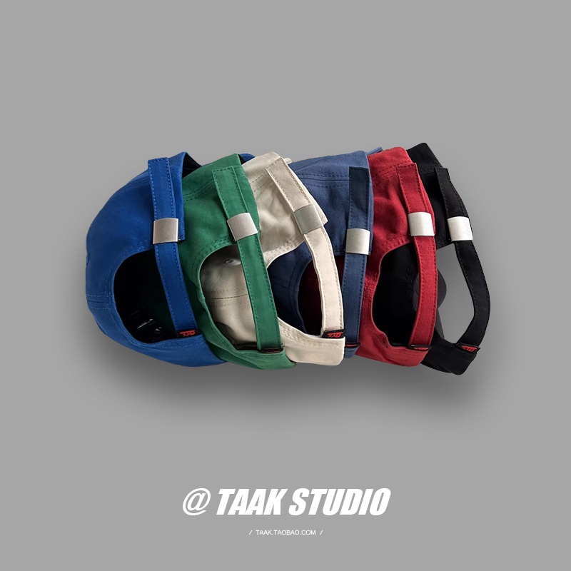 Mũ Lưỡi Trai Unisex Vành Rộng Thêu Chữ "lucky" Phong Cách Hàn Quốc