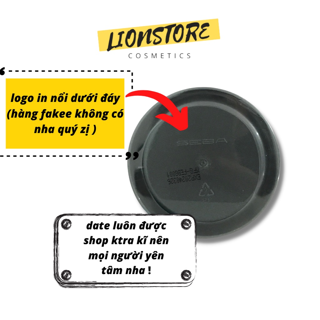 Sáp vuốt tóc nam tạo kiểu SEBA chính hãng nhà LIONSTORE siêu giữ nếp