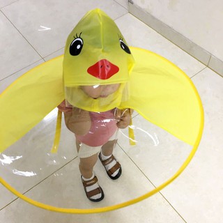 Áo Mưa Vành Con Vịt | Dù Đi Mưa Cho Bé
